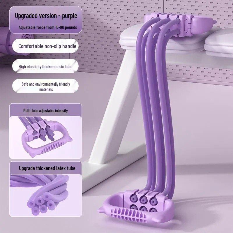 Figure-8 Fitness Band: Women's Chest Expander & Back Training Yoga Elastic