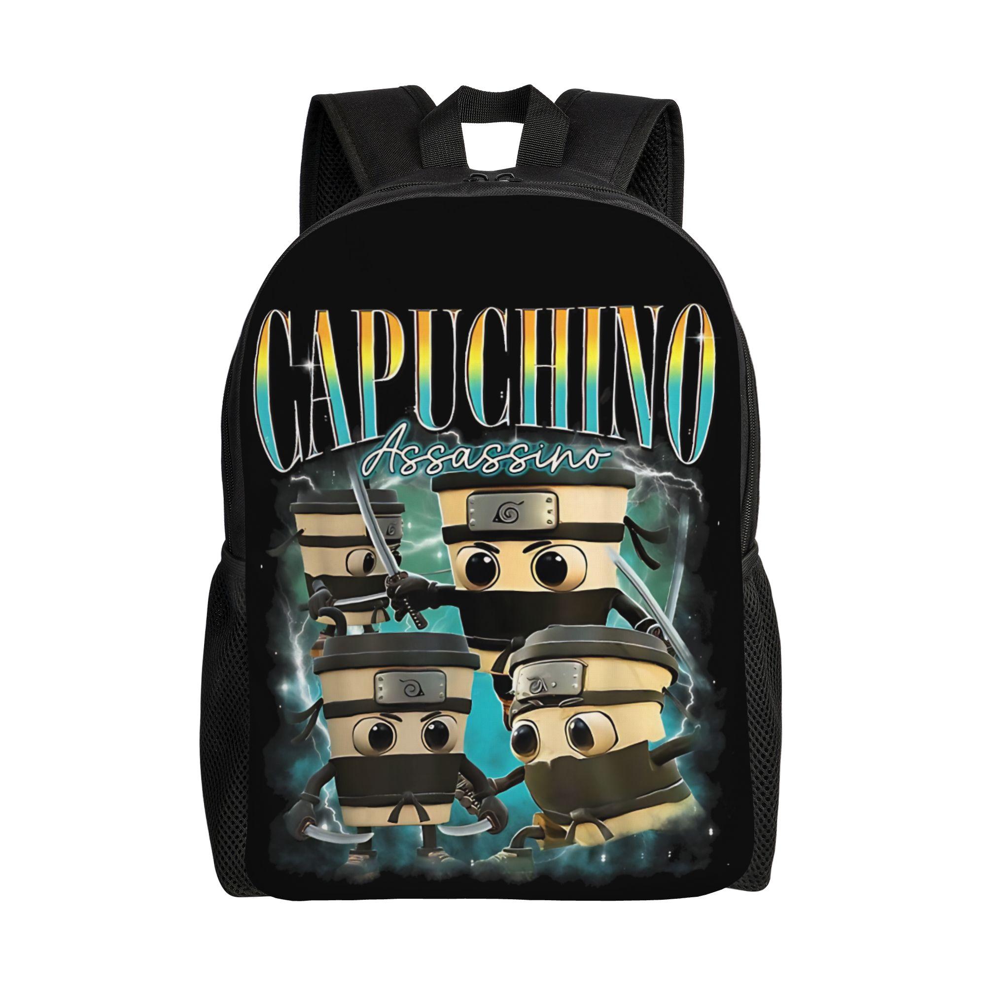 Christmas Six Seven Robot Skull 67 Italian Brainrot Gen Alpha Meme Backpack  Student Backpacks Soft School Bags Rucksack One Size