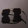 Men's Retro Double Beam Glasses Vintage Black Frames  Ideal Gift for Men Casual Style Stylish Detailing Statement Piece