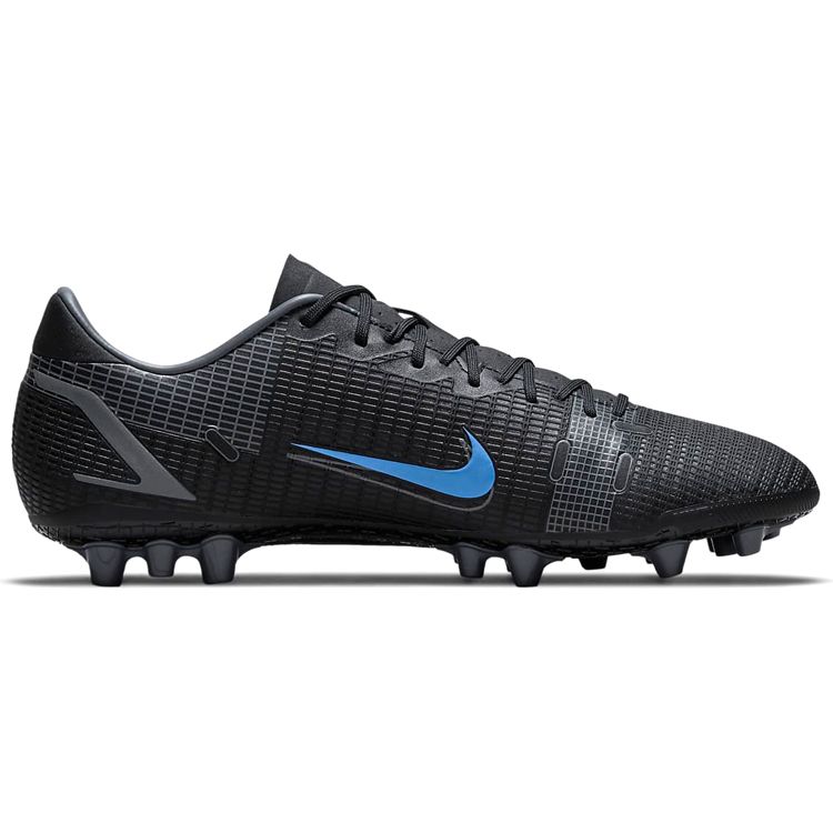 Nike Mercurial Vapor 14 Academy Laced Round Toe Low Top AG Soccer Shoes Men sneaker Black CV0967-004