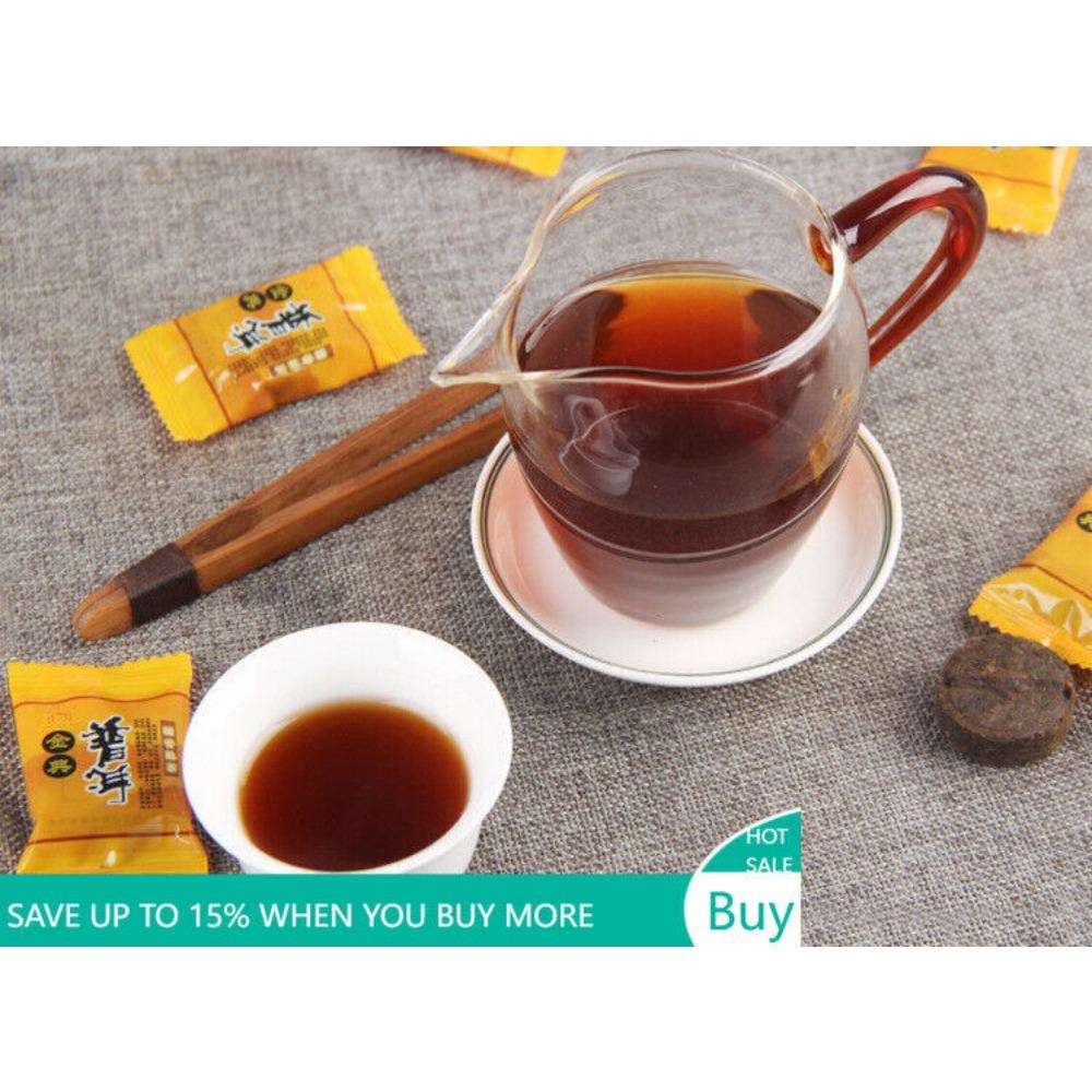 500g Ripe Pu-erh Mini Tuo Cha Glutinous Rice Aroma Herbal Energy Tea
