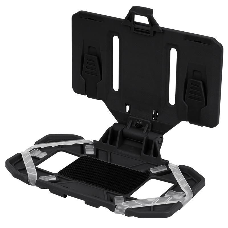 

Универсальный тактический жилет MOLLE со складным держателем для телефона/навигатора чёрный