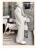 Plus Size High Waist Wide Leg Pants for Women - Spring & Autumn Casual Straight Leg Style, fits up to 200 lbs.