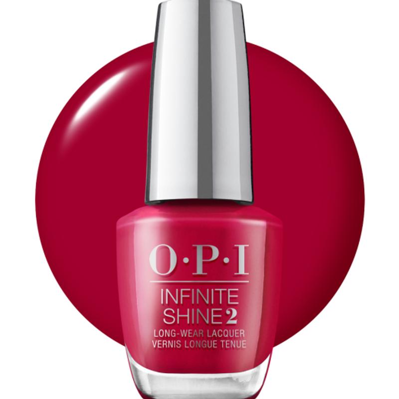OPI Infinite Shine F007 - Red-veal Your Truth