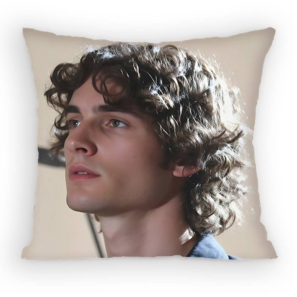 

Sombr Back to Friends Pillow Case Sofa Living Room Bedroom Headboard Backrest Cushion Square Cushion Nap Time 30x30 cm