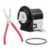 4681EA2001T 11inch Laundry Drain Pump Motor Low Noise Washing Machine Drain Pump Motor Assembly Parts Easy Installation