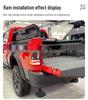 Dodge Ram TRX Retractable Tailgate Step Pedal Modification