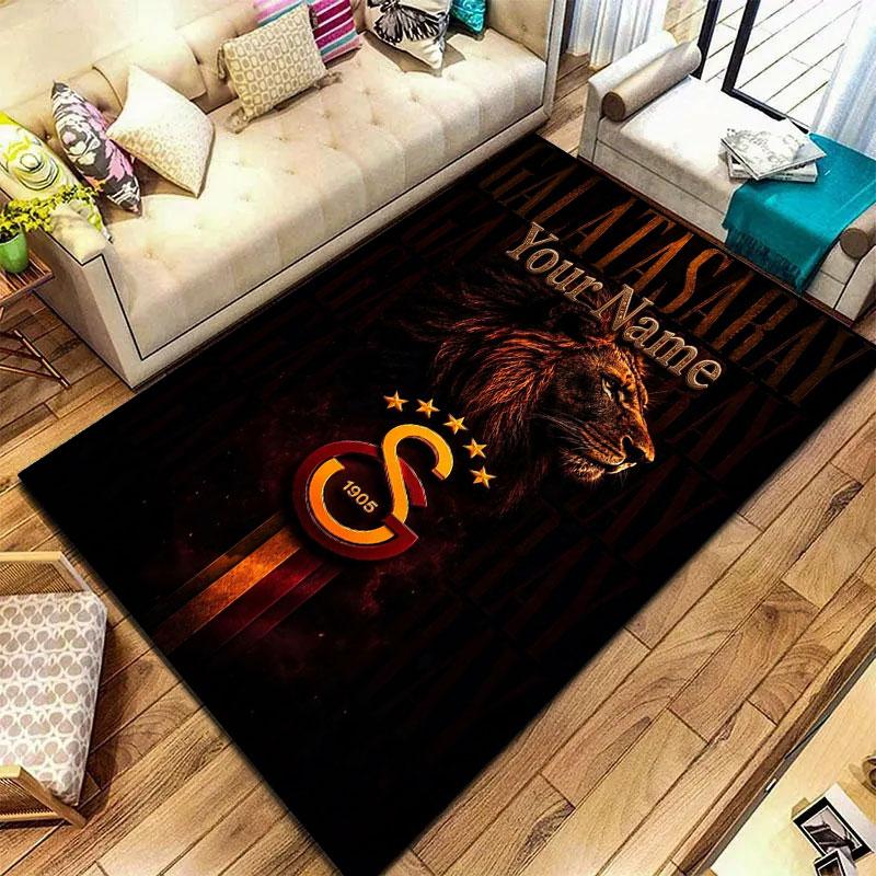 Galatasaray S Custom Name Carpet Rug for Living Room Bedroom Home Sofa Decoration,Kids play Non-slip Floor Mat