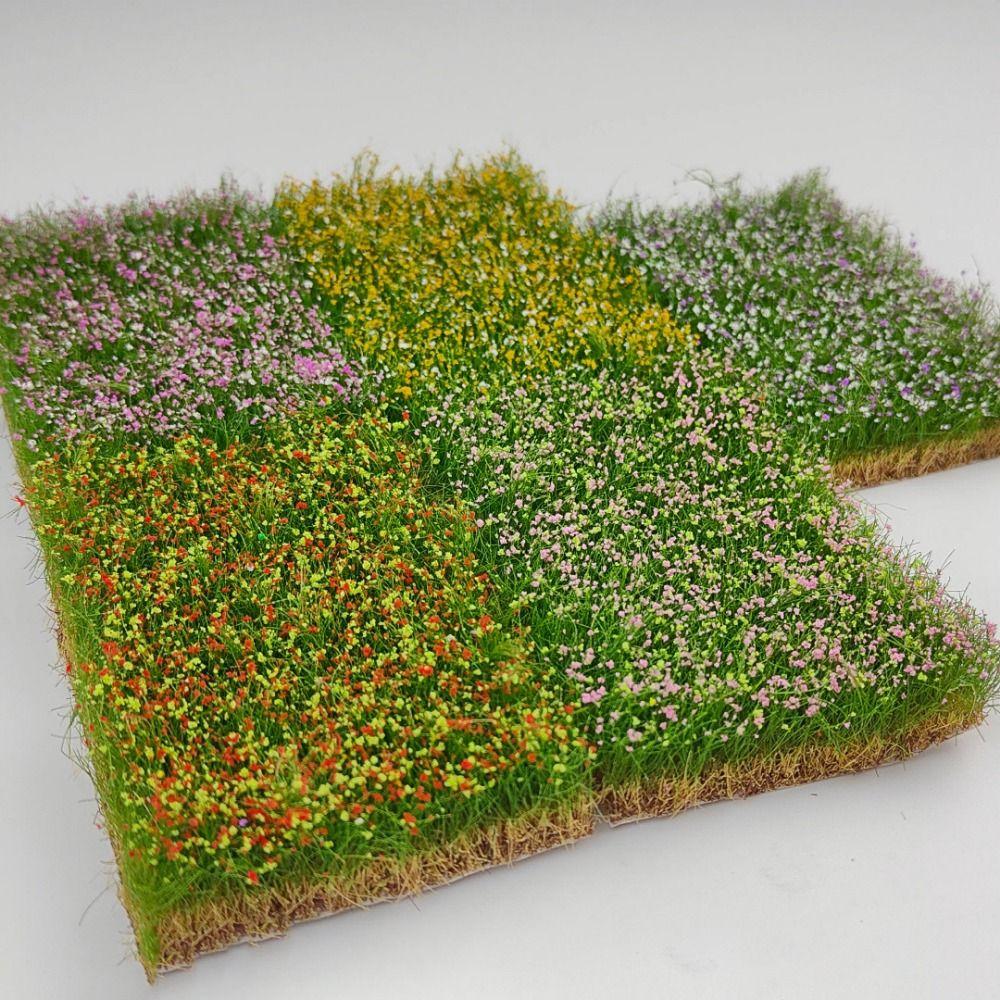 Multicolor Hand Torn Flower Clusters DIY Accessories Building Models Artificial Flower Cluster Height 10mm/16mm Sand Table