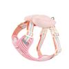 Dog Harness with Bowtie – No-Pull, Escape-Proof Pet Leash for Small Dogs, Breathable Mesh Vest for Daily Walks, Adjustable Reflective Strap