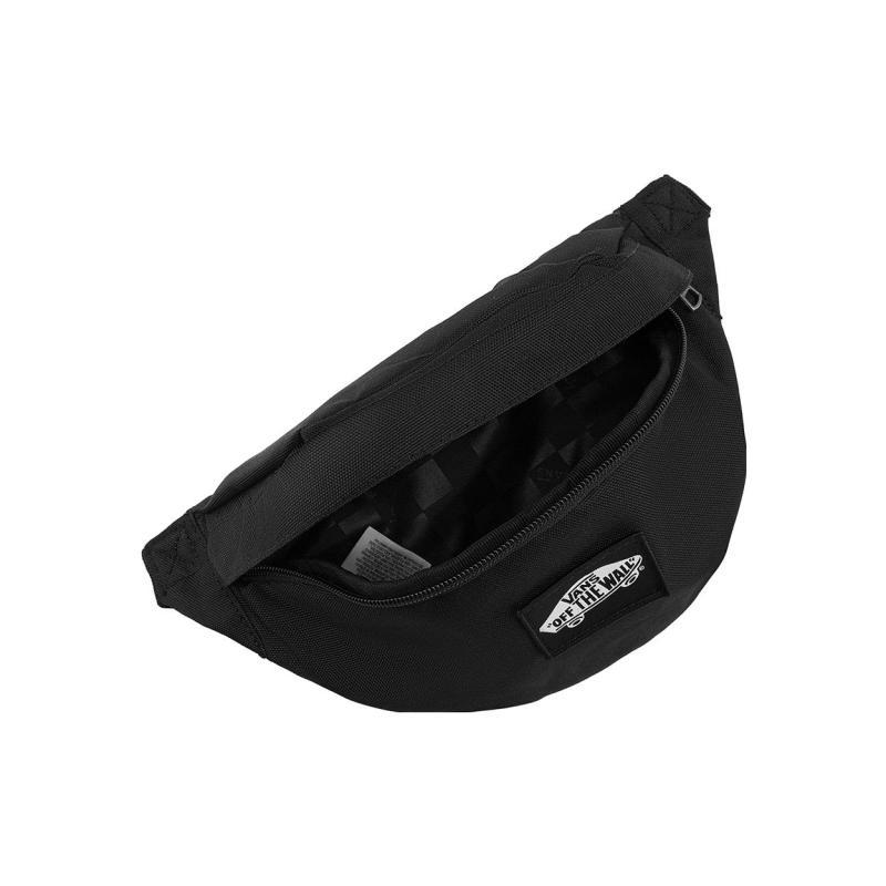 Vans Polyester Sling Bags One Shoulder Crossbody Fanny Pack Regular Women's Pure Black Vans VN0A5I1GBLK1