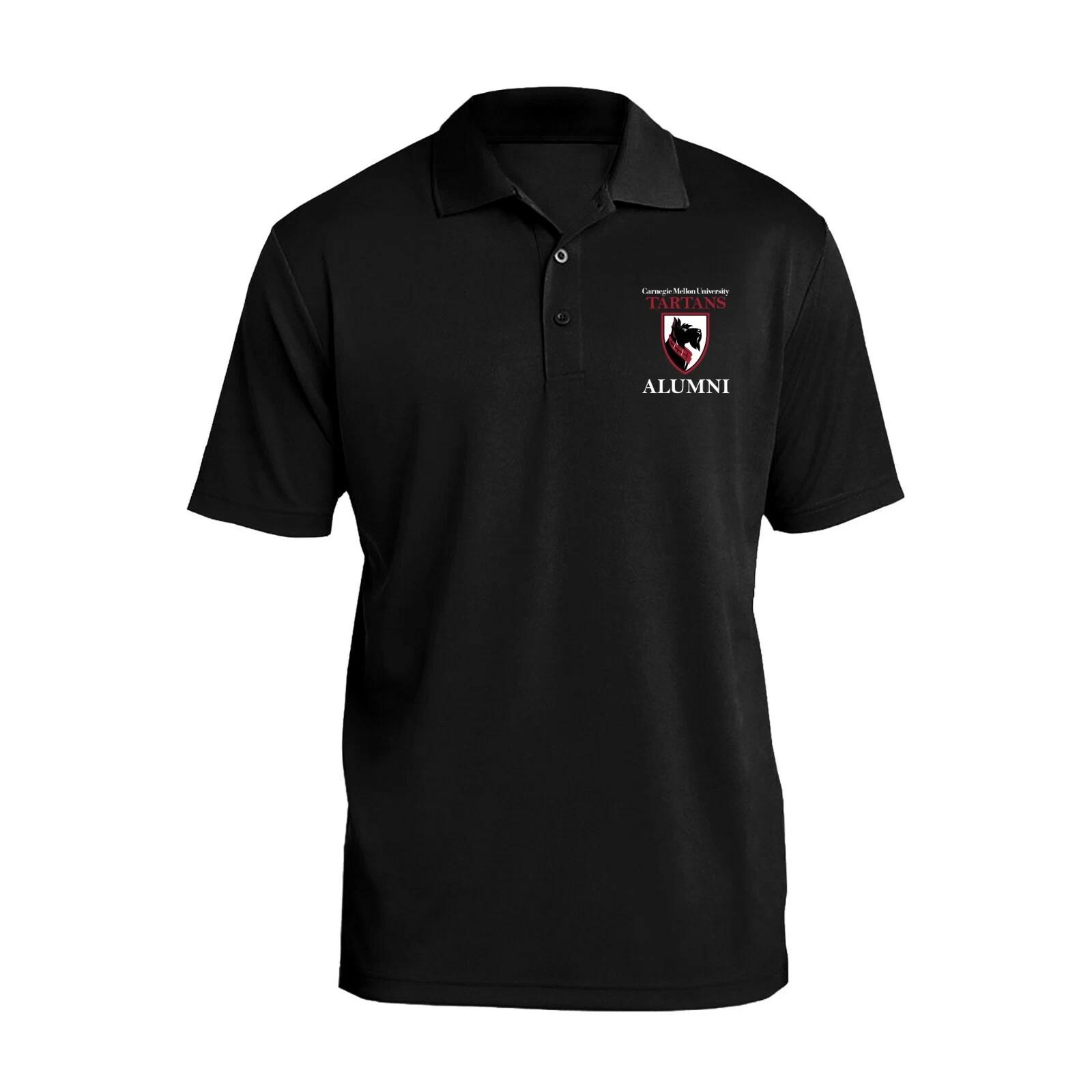 Carnegie Mellon Tartans Primary Alumni LC Polo - Black M