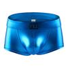 Men Underpants Low Waist Glossy Soft Breathable U Convex Pouch Slim Fit