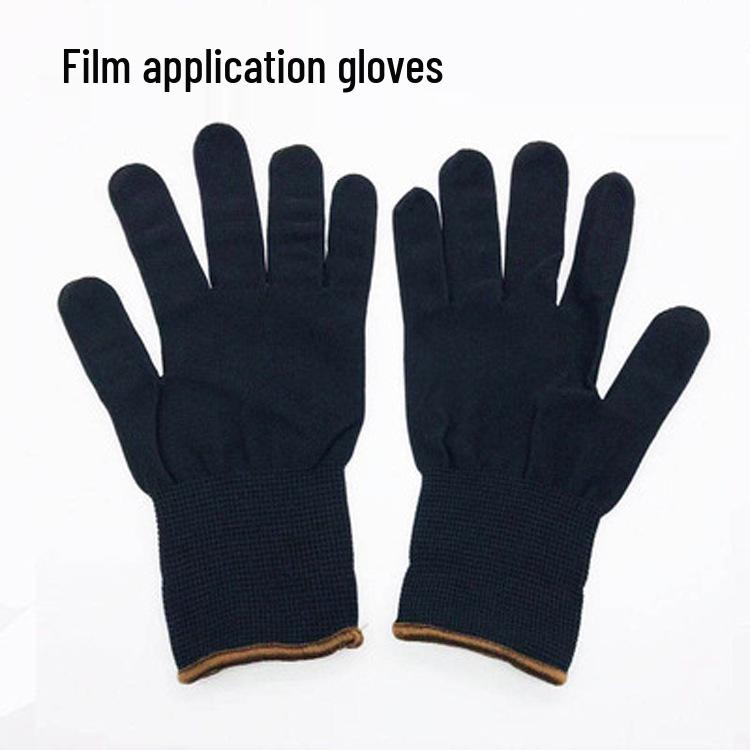 Car Film Application & Anti-Slip Dust-Free Gloves with Fiber Edge for Color Change and Curvature Finishing.