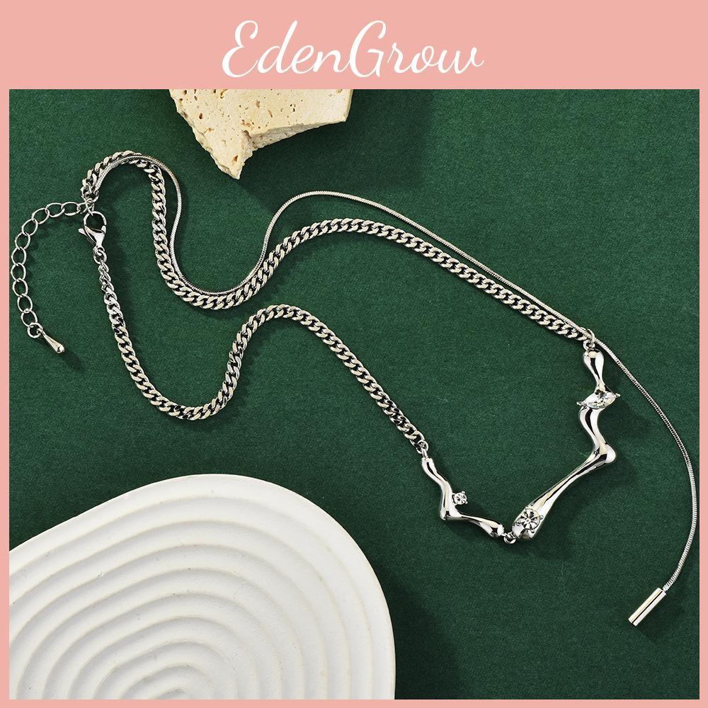 And Elegant Fashionable Layered Pendant Necklace With Polished Finish And Geometric Features Women For