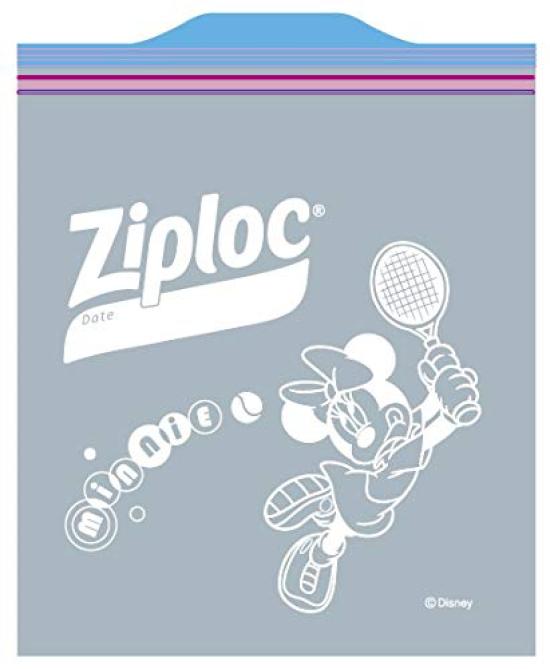 Ziploc Freezer Bags, Medium, 16-Count, Minnie Mouse, 2020