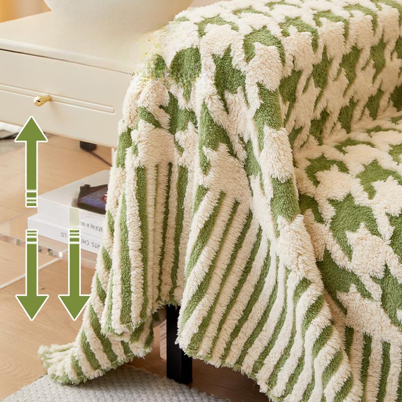 Fresh Sofa Towel Light Luxury High-Grade Plush Full Covered Sets of Cover Blanket Sofa Cover Cloth
