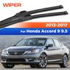 For Honda Accord 9 9.5 2013-2017 2014 2015 2016 Wiper Front Wiper Blades Windshield Windscreen Window Brush 26"+19"