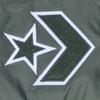Converse Baseball Jerseys Men's Grass Green Baseball Collar Moderate Straight Fit 10006883-A03