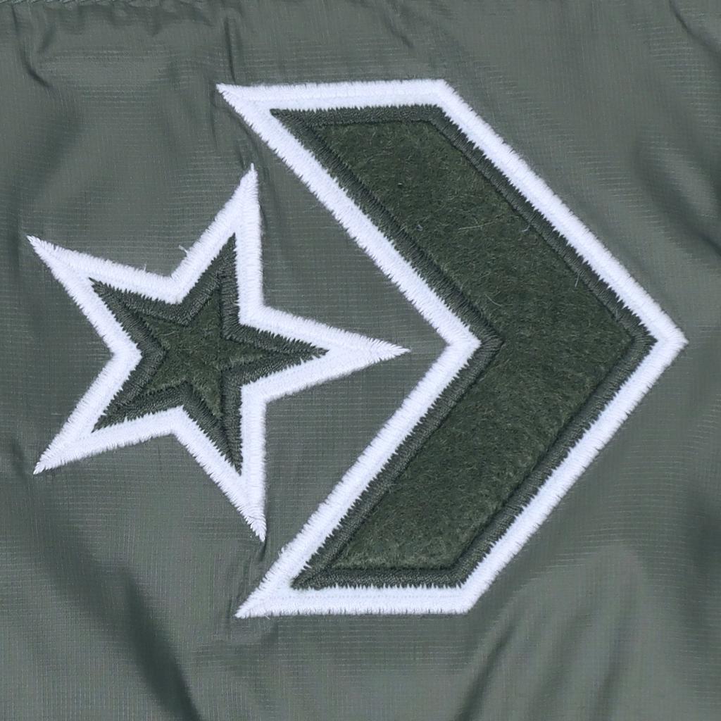 Converse Baseball Jerseys Men's Grass Green Baseball Collar Moderate Straight Fit 10006883-A03