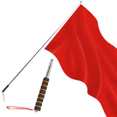 Telescopic Flag Pole with Anti-Slip Grip Wear-Resistant Widely Used Telescoping Flag Pole Pointer Handheld Extendable Retractable