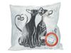 Decorative Pillow Cover Cats In Paris White Cat World Gift