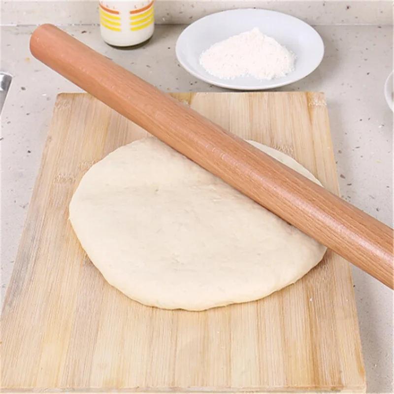 

Baking Tool for Kitchen Cake Crafts - Non - stick Rolling Pin for Cake, Fondant, Baking Cookies, Noodles, Biscuit 30x2.6cm