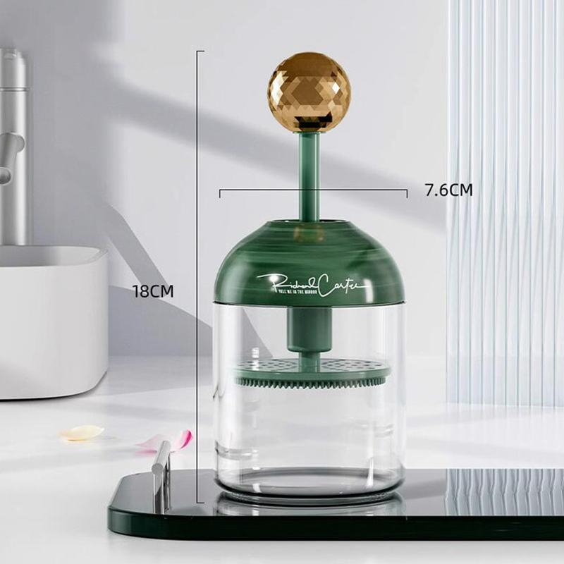 Face Wash Foam Maker Facial Cleanser Bubble Making Tool With Silicone Brush Foaming Machine Bubble Artifact Cleanse Your Face