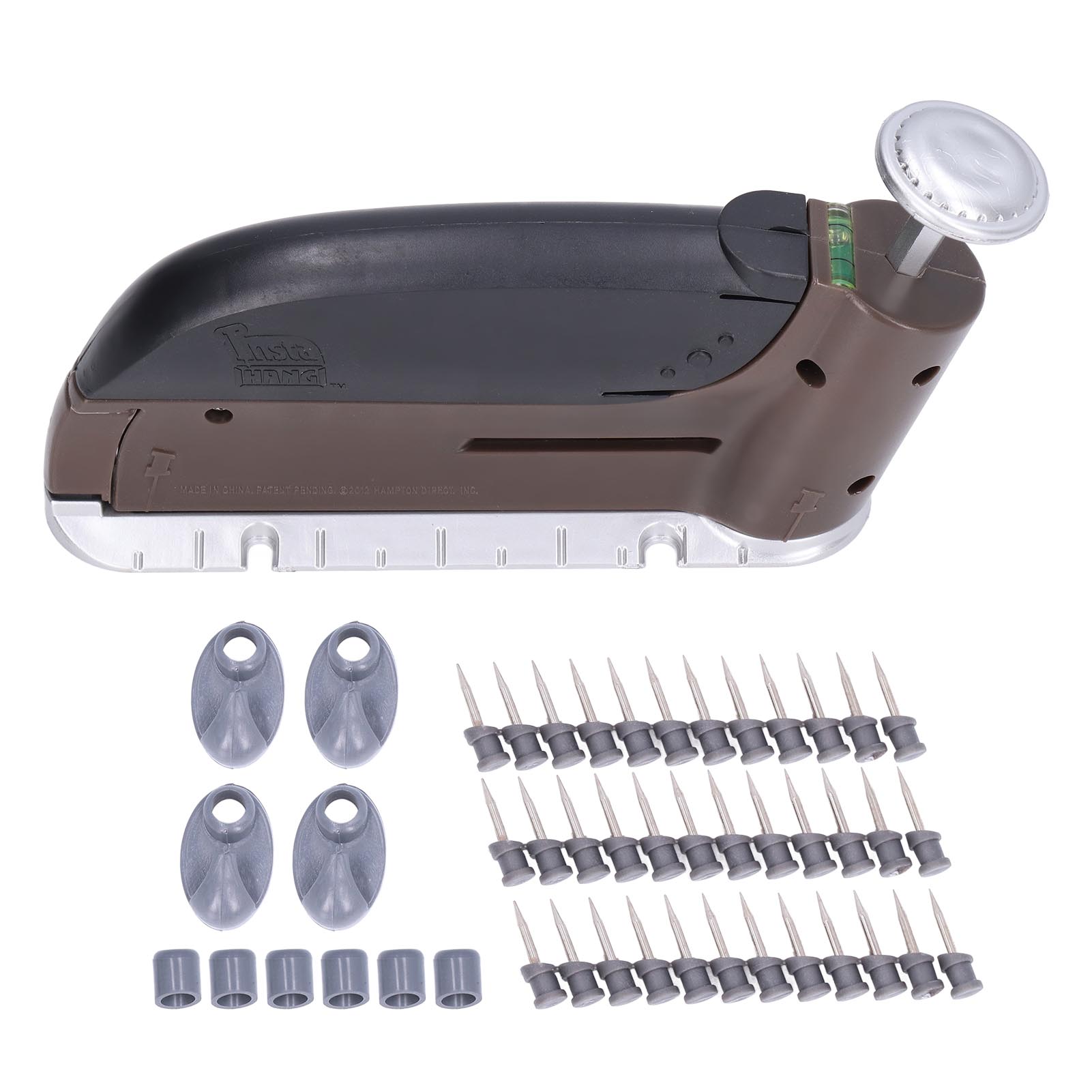 

Wall Hanger Hook Aluminium Nail Picture Seamless Picture Hanging Set for Photo Frame