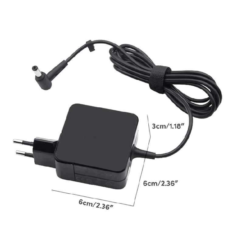 Efficient 45W Laptop Charger Fast DC5.5x2.5 Power Supply Wallmount Charger