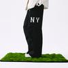 New MLB New York Yankees Basic Collection SS25 Casual Pants Women's Black 3FWPB0151-50BKS