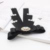 Starry Cat European Style Side-Drilling Lapel Flower Bow Tie - Elegant Wedding Shirt Accessory (TS208)