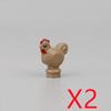 MOC Building Blocks Mini Bricks City Animal Zoo Fram Owl Goat Swan Pig Tortoise Rabbit Chicken Duck Accessories DIY Toys Gifts