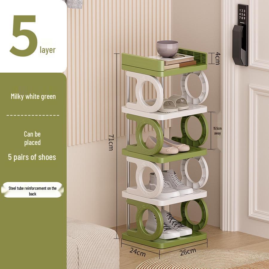 Compact Student Dorm Shoe Rack - Space-Saving Entryway Shoe Storage