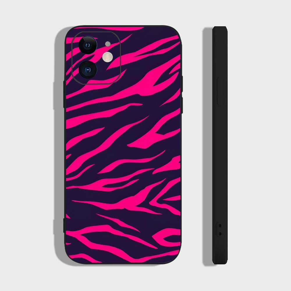 Fire For IPhone 13,17,11,12,16,14,15,Plus,Pro Max Soft Silicone Black Phone Case