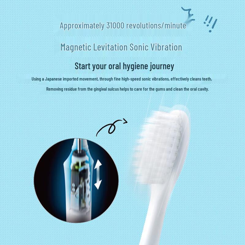 Panasonic EW-PDL34P405 Sonic Electric Toothbrush CN Plug (adapter Included)