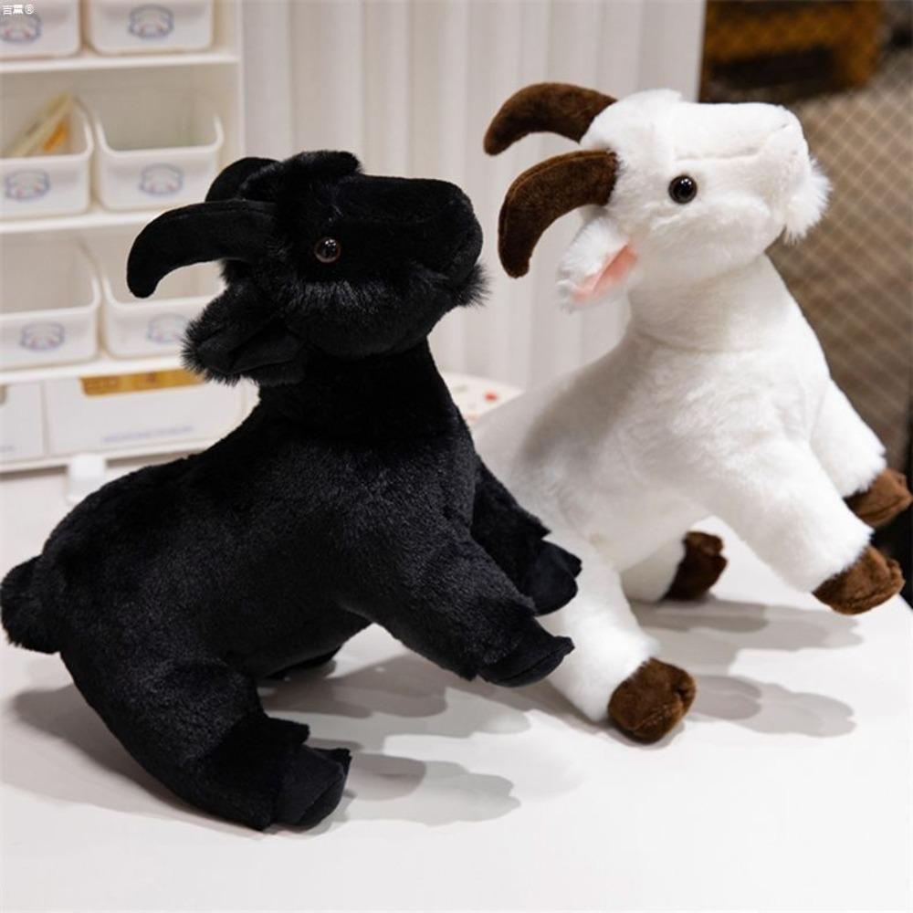 Cute simulation lamb plush toy doll lamb doll ornament sleeping doll birthday gift boy