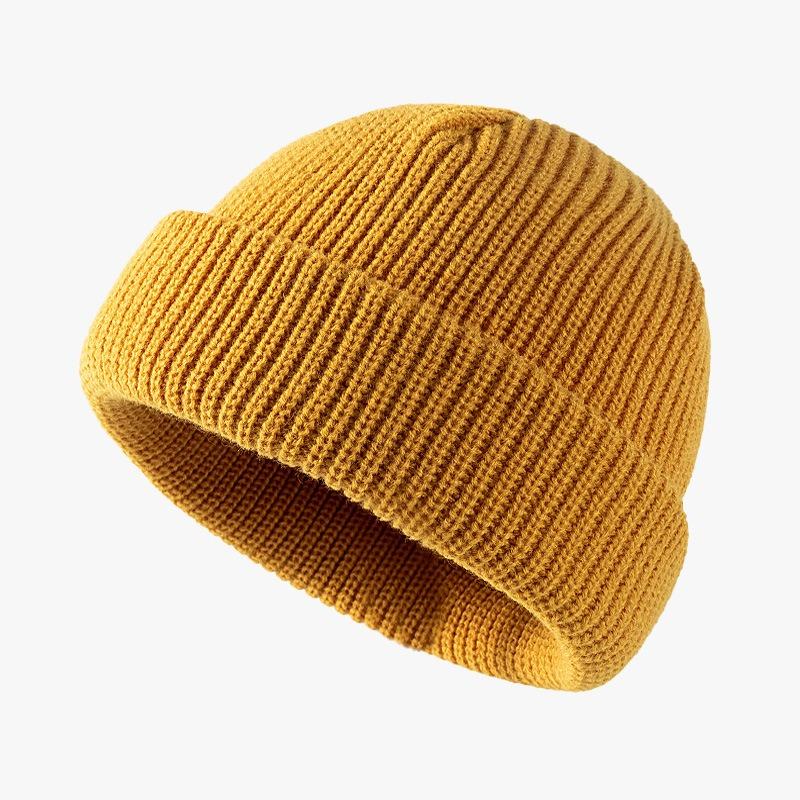 Knitted Beanie Unisex Warmer Hat For Adult Random Color Shipment