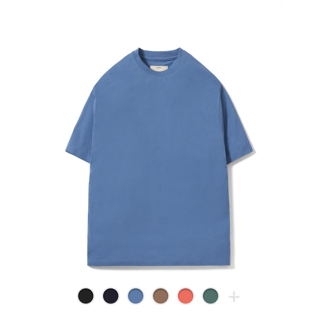 Poteoli Short Sleeve Basic T-Shirt - 8 Colors (A Type)