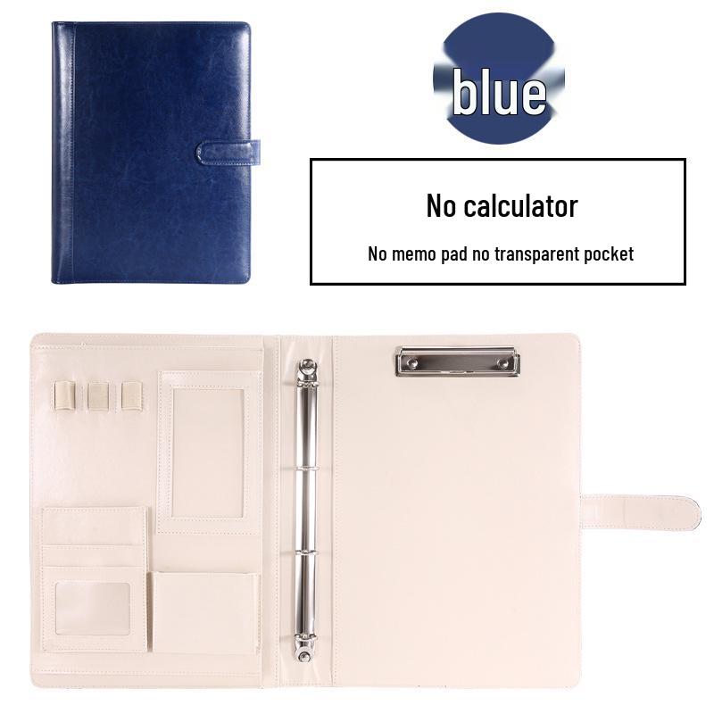 Manufacturer A4 Manager Zippered Business Ring Binder & Clipboard