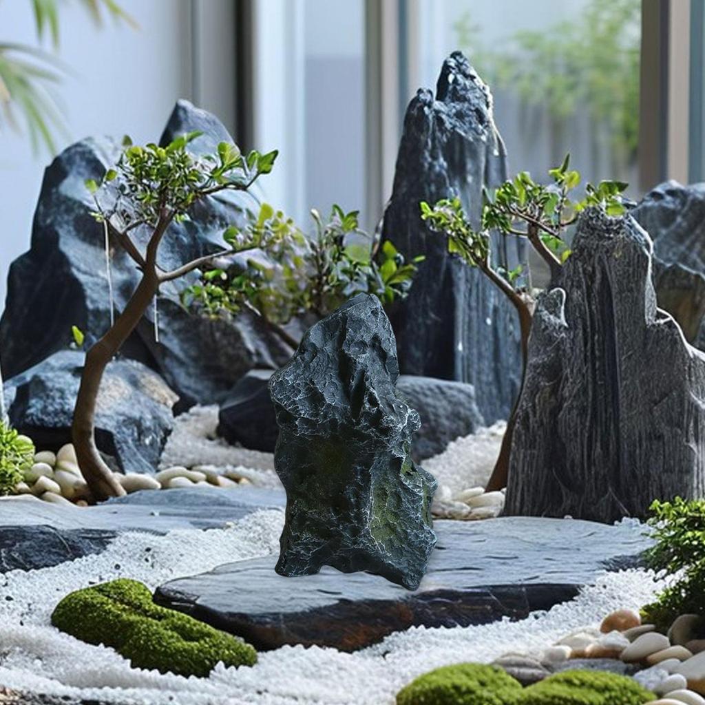 Decorative Stone Artificial Landscape Rock Sculpture Simulated Stone Realistic Model for Park Yard Outdoor Courtyard Hotels