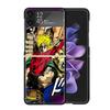 JoJo's Bizarre Adventure Dio Clear Phone Case For Samsung Z Flip 7 6 5 4 3 Galaxy ZFlip7 ZFlip6 ZFlip5 ZFlip4 ZFlip3 5G Print Co