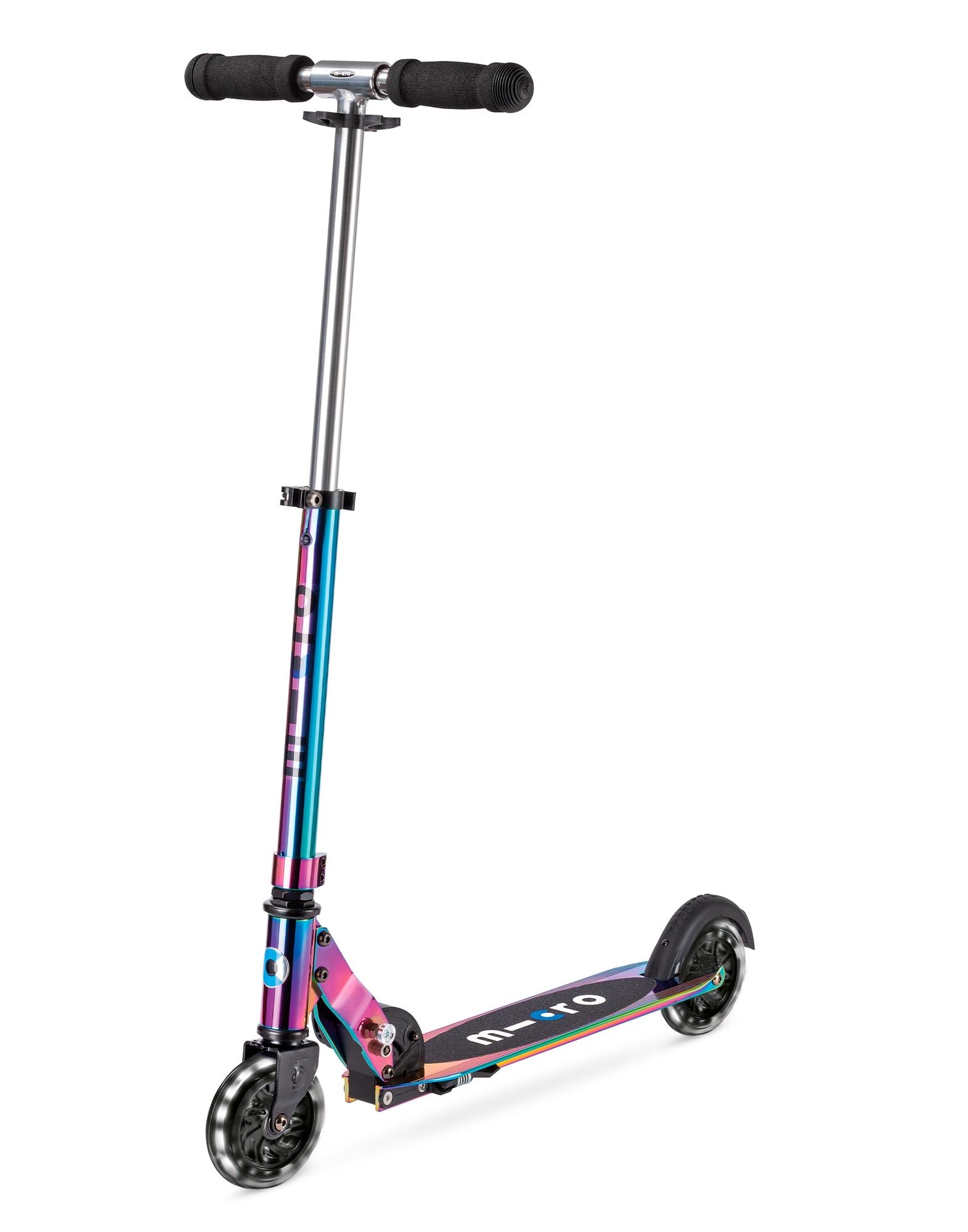 

Micro Sprite LED Neochrome (SA0237) Kids Folding Two-Wheel Kick Scooter with Strap (Neochrome)