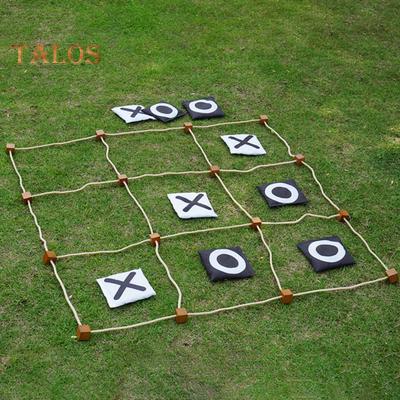 Kasta bönpåsar Utomhusspelset Tic-toe Utomhusspel för Vuxna Barn Trä Tic-Tac Kastspel Bakgård Gräsmatta Camping Spel för Alla Åldrar