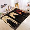 Ouija Tarot Witchcraft Gothic Area Rug,Carpet Rug for Living Room Bedroom Sofa Doormat Decoration,Kids Play Non-slip Floor Mat