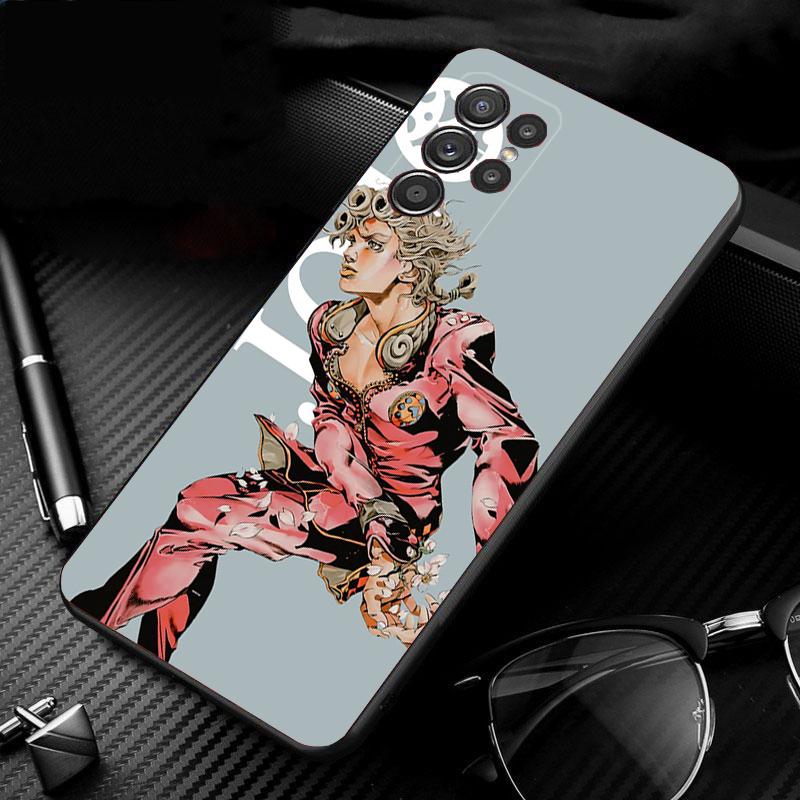 Phone Case For Samsung Galaxy S26 S25 S24 S23 S22 S21 Ultra S24 S23 S22 S21 S25 Plus S24 FE Jojo jolyne and jotaro