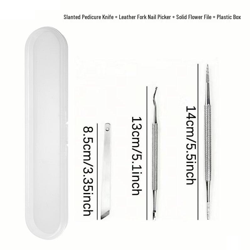 Maniküre-Scheren-Set aus Edelstahl für Nagelhaut und Nägel