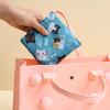 Large Cartoon Foldable Portable Shopping Bag, Large Capacity Tote Bag