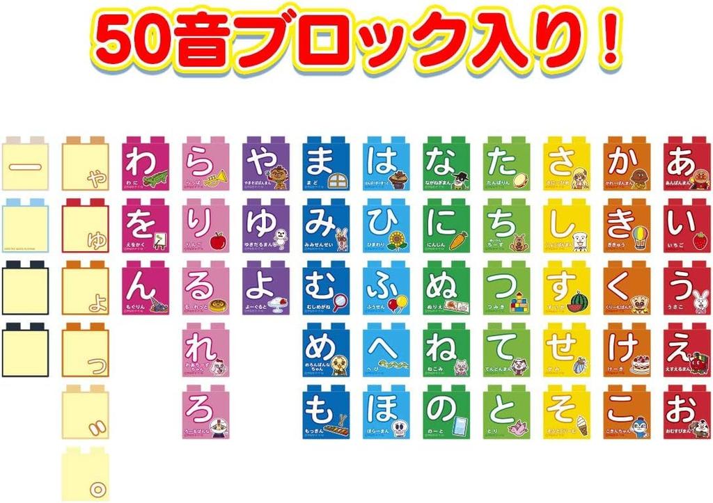 BlockLabo Anpanman Hiragana Block Bag Winter Includes Original [BANDAI] (2025 Bonus Blocks)