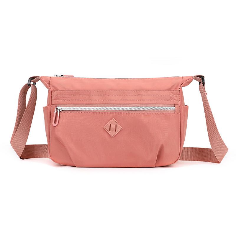 New Women's Shoulder Bag Simple Large-capacity Messenger Bag Anti-splashing Nylon Bag
